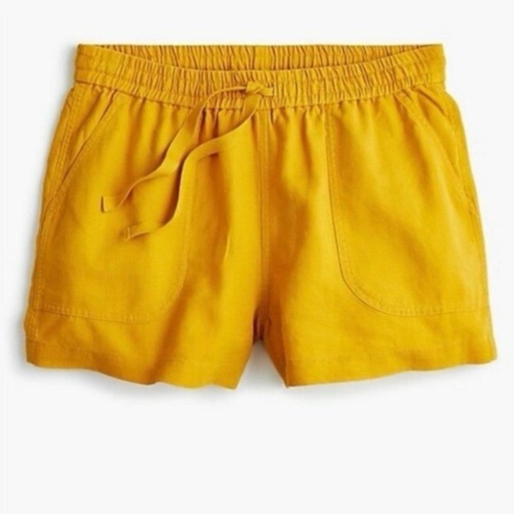 Point Sur Women's Yellow Casual Shorts